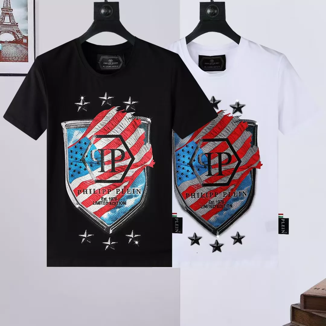 philipp plein pp t-shirt manches courtes pour homme s_127635b:Philipp Plein T-Shirt Outlet1